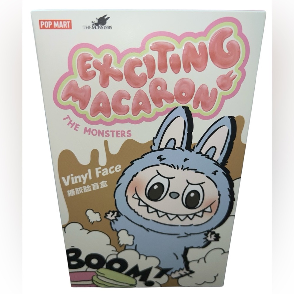 Authentic Pop Mart Exciting Macaron Vinyl Face Blind Box